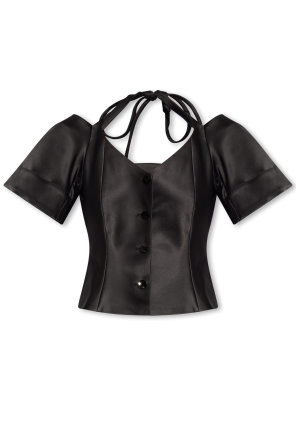 Love & Roses Black and Nude Petite Jersey 3 4 Sleeve Pleated Midi Shirt Dress