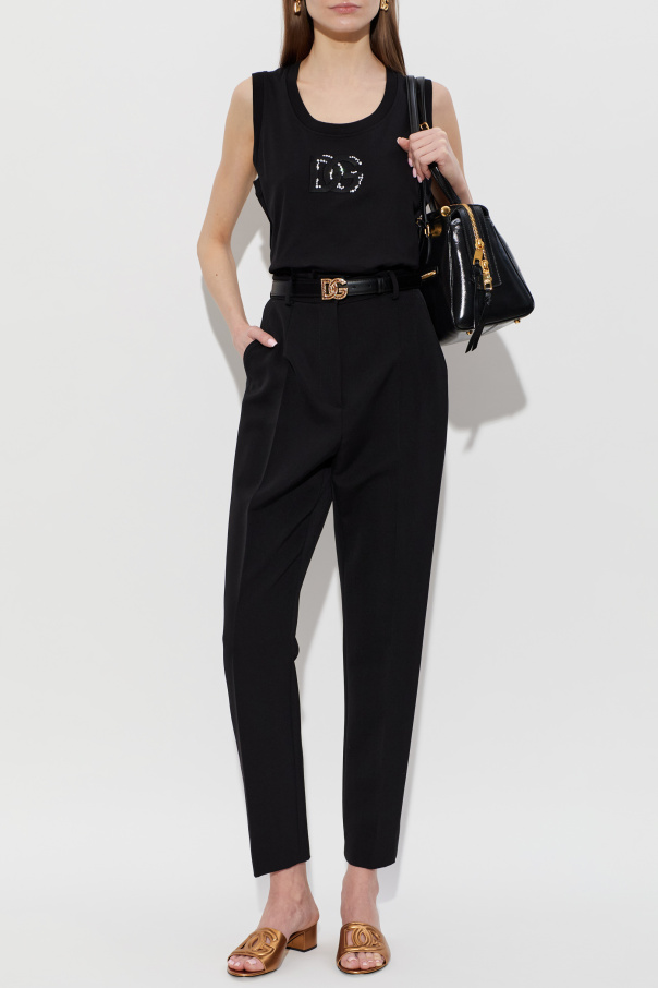 Dolce & Gabbana Top com logótipo z