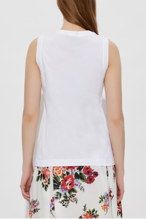 Dolce & Gabbana Top with a shimmering logo