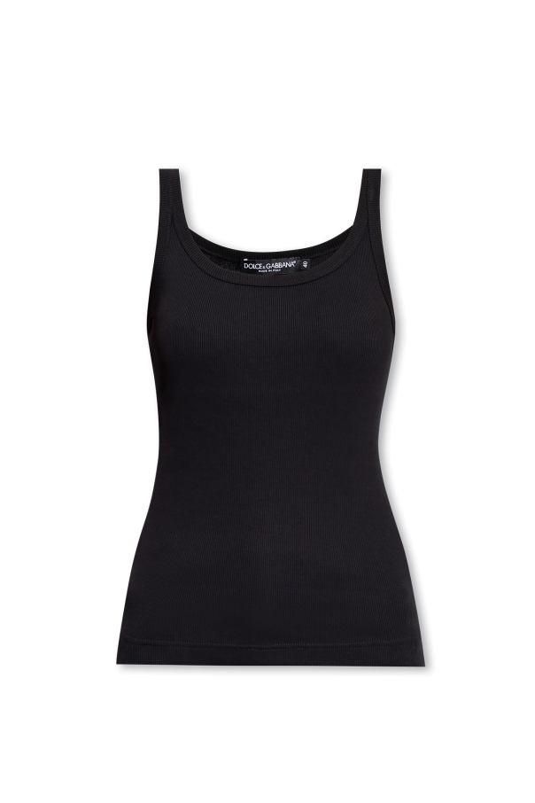 Dolce & Gabbana Prążkowany top