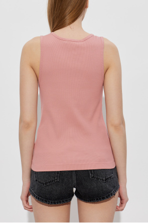 Dolce & Gabbana Ribbed top with print