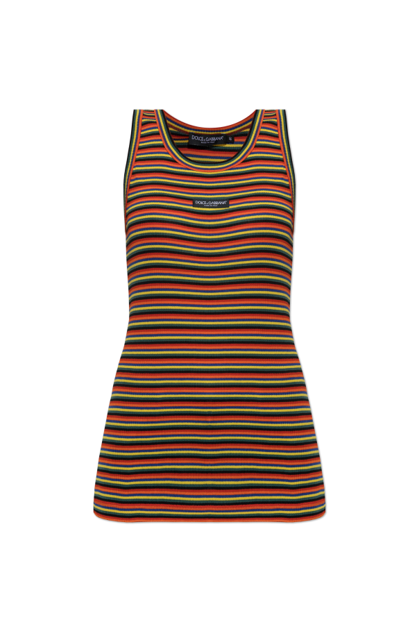 Striped pattern top od Dolce & Gabbana