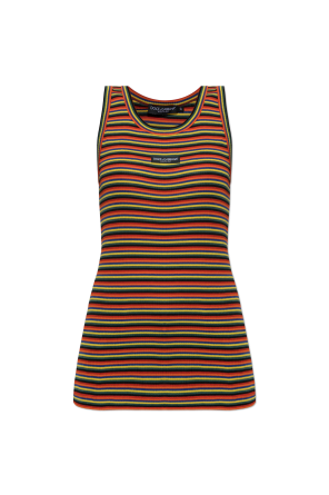 Striped pattern top