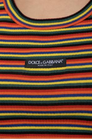 Dolce & Gabbana Top mit Streifenmuster