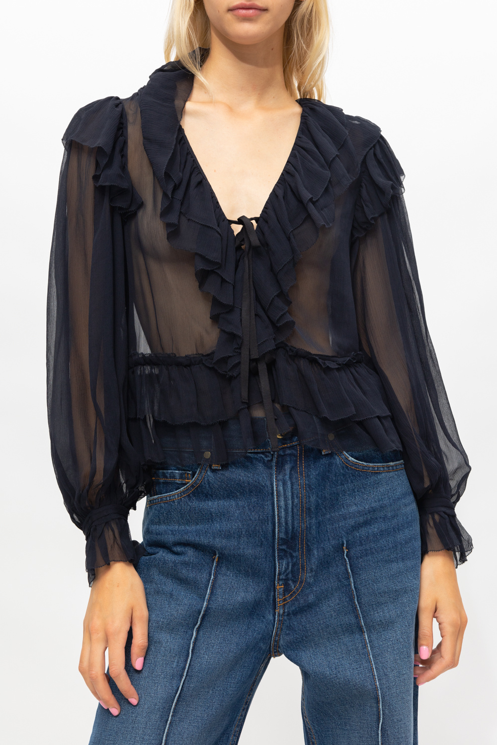 Ulla Johnson ‘Vivian’ silk top