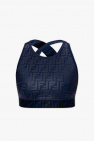 Fendi NAVY BLUE Training crop top