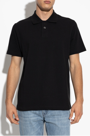 Fendi Polo con aplicación en forma de logo