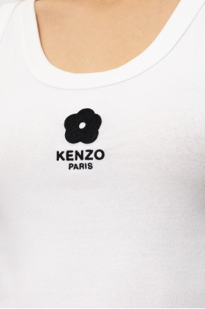 Kenzo Bawełniany top z logo