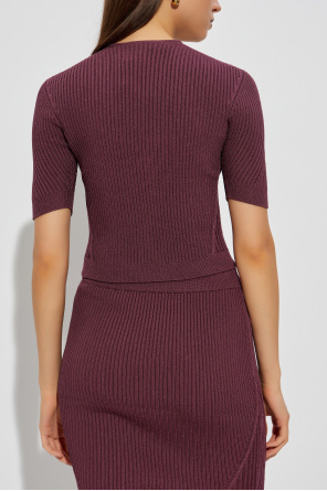 Balmain Top con botones decorativos