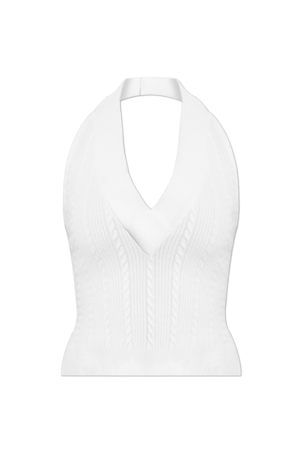 Open-back top od Balmain