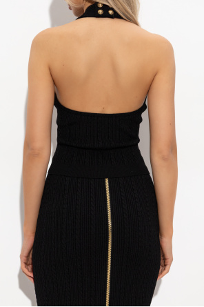 Balmain Top para el cuello
