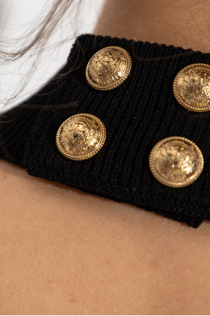 Balmain Top para el cuello