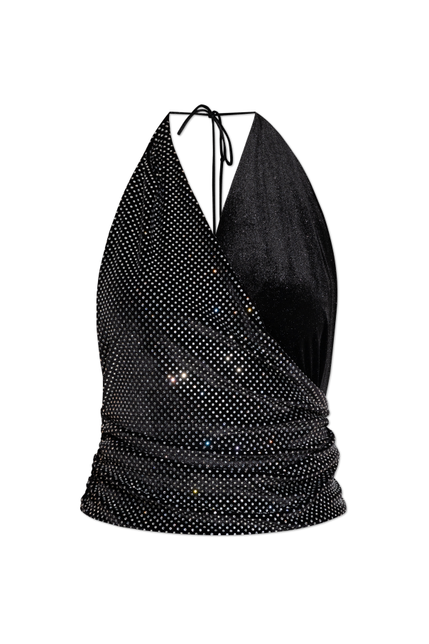 Top with shimmering sequins od Balmain