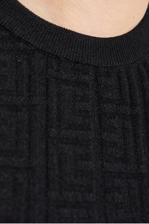 Balmain Top with a round neckline