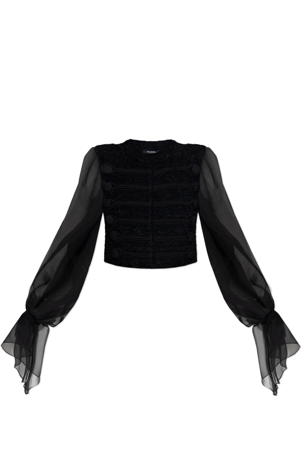 Tweed top od Balmain