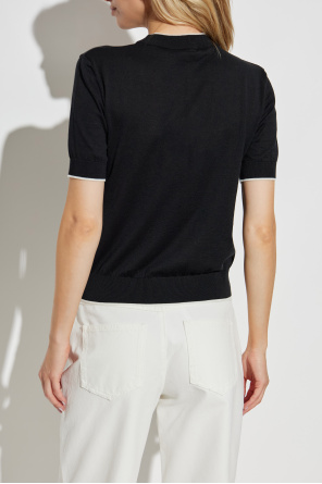 Balmain Top with embroidered logo