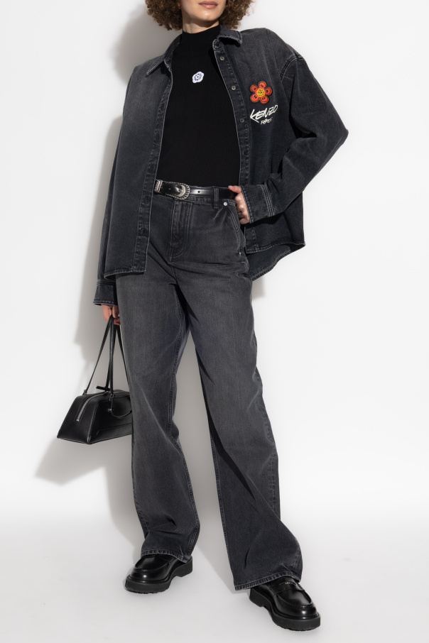 Kenzo Top with a stand-up collar