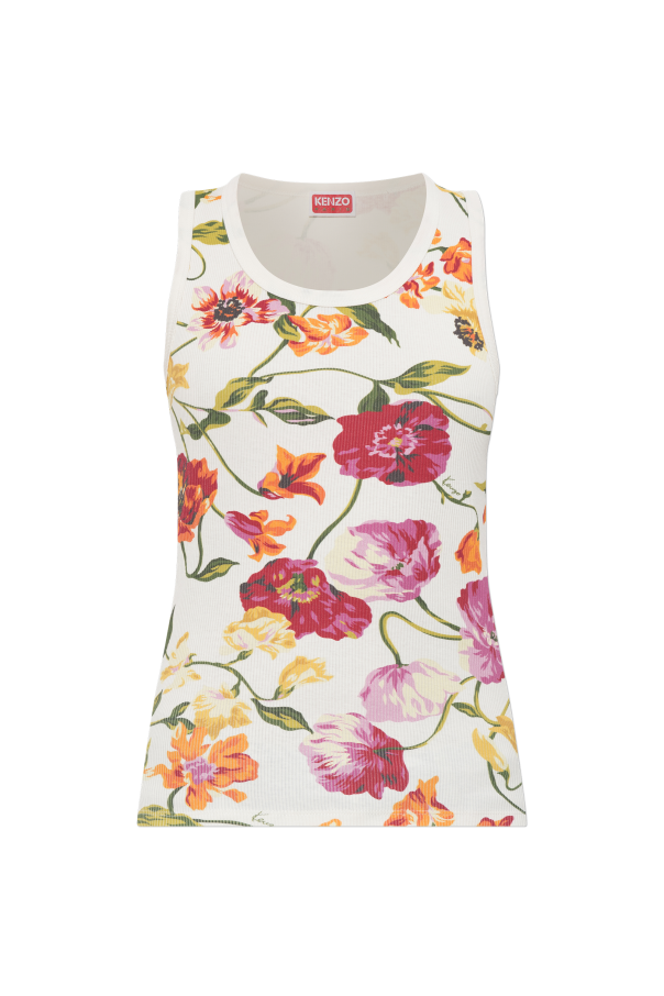 Top with floral motif od Kenzo