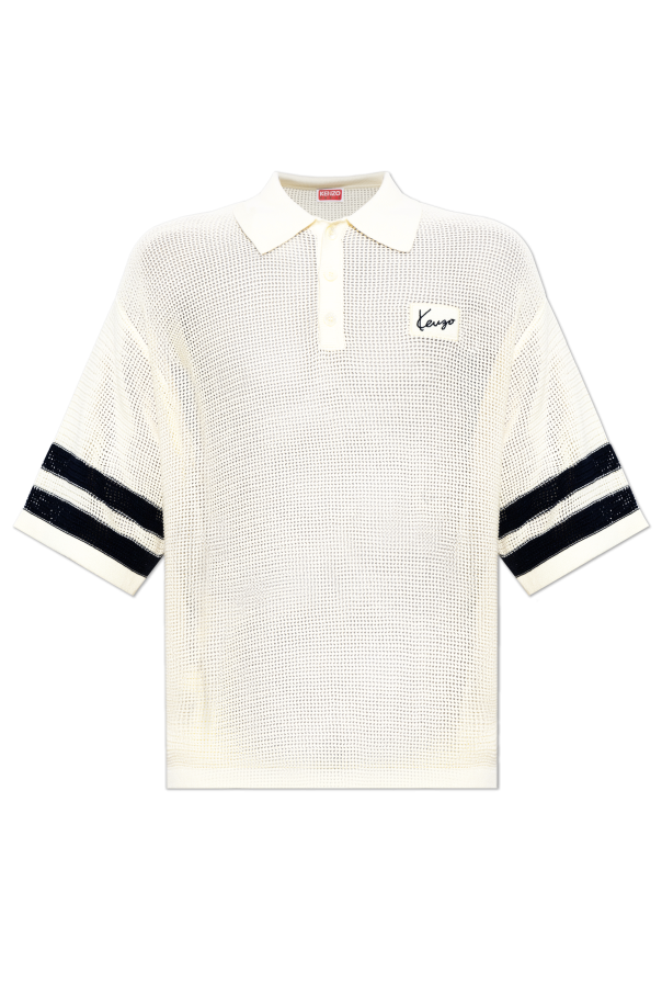 Polo with a decorative weave od Kenzo