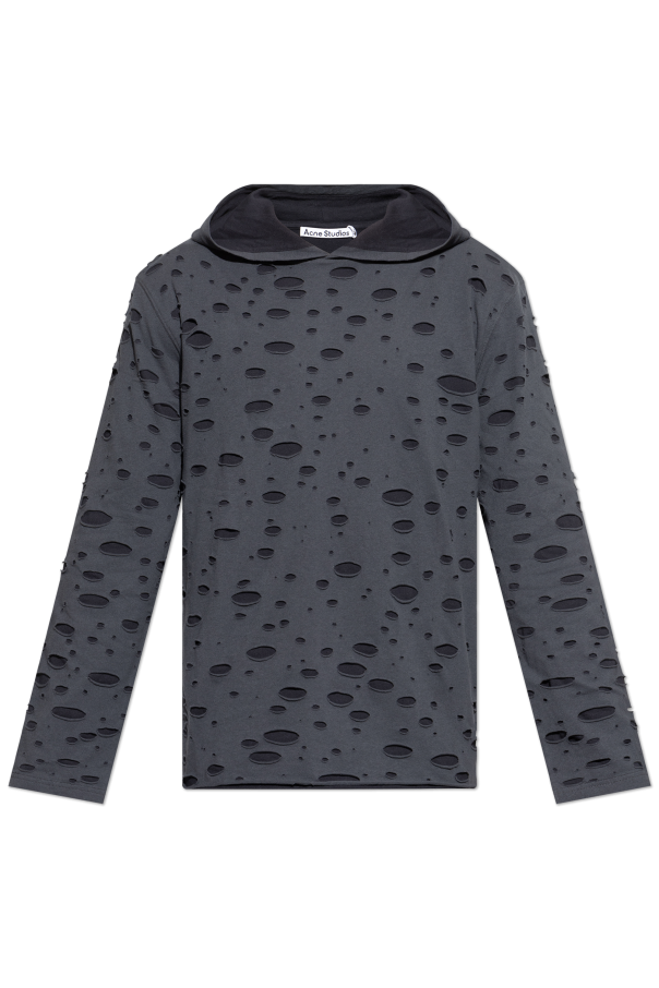 Acne Studios Bluza z dekoracyjnym wykończeniem
