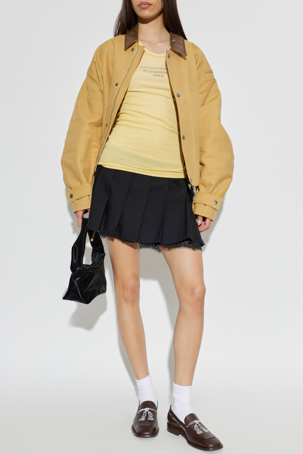 Acne Studios Ribbed sleeveless top