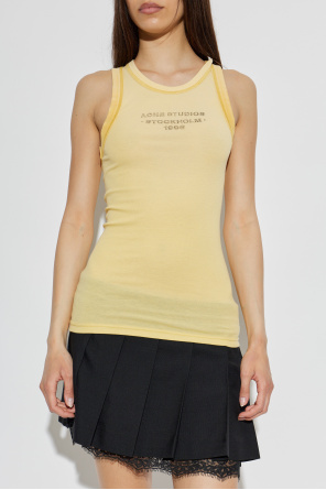Acne Studios Ribbed sleeveless top