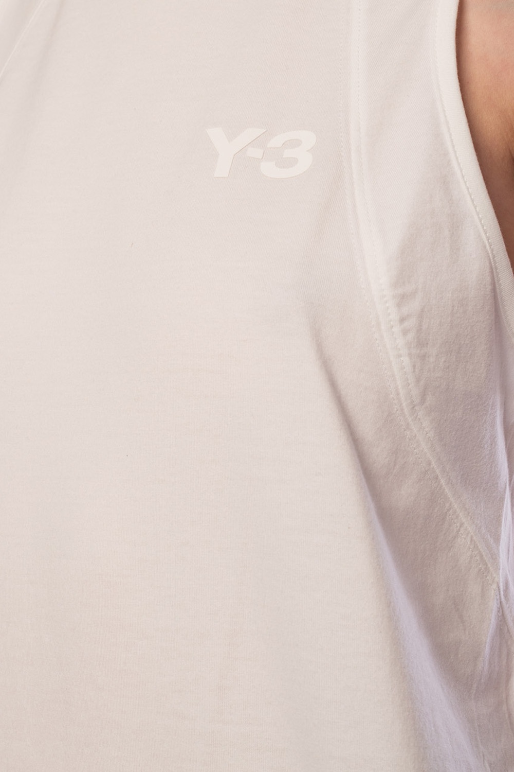 Y-3 Yohji Yamamoto Sleeveless top with logo