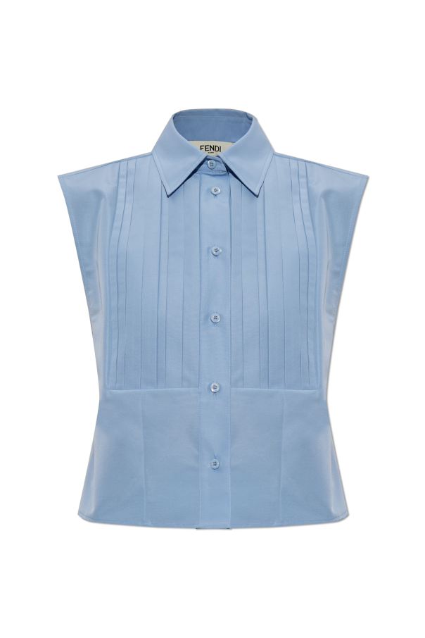 Pleated vest od Fendi