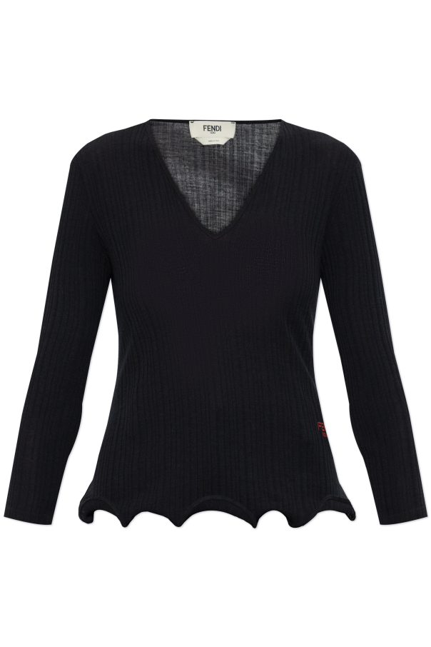 Top finished with a ruffle, zdjęcie 1 Top finished with a ruffle od Fendi