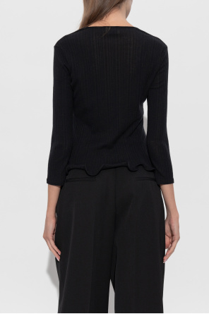 Fendi Top finished with a ruffle