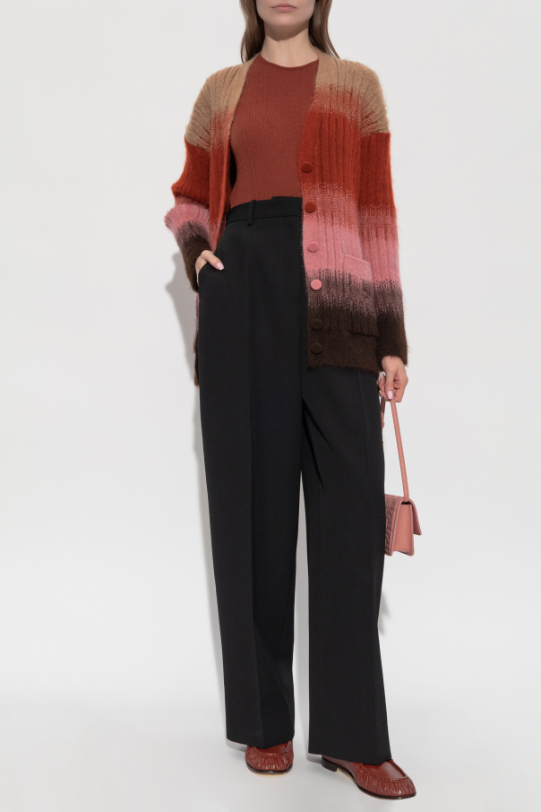 Fendi Top finished with a ruffle