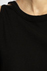 Yohji Yamamoto BLACK Top with shoulder cutouts