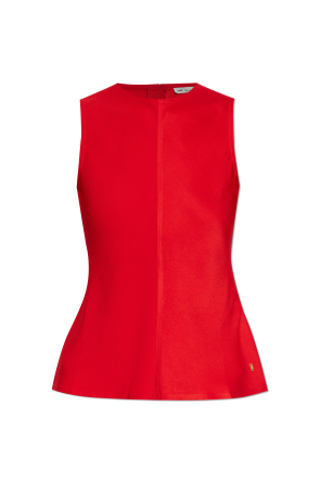 Top mit Steppnähten