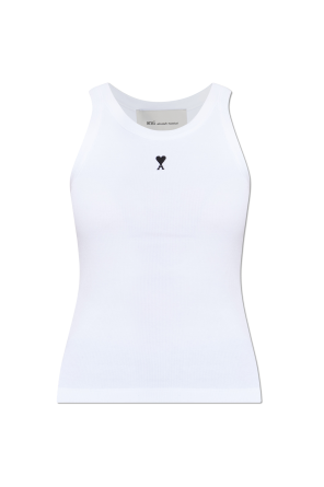 Top with embroidered logo od Ami Alexandre Mattiussi