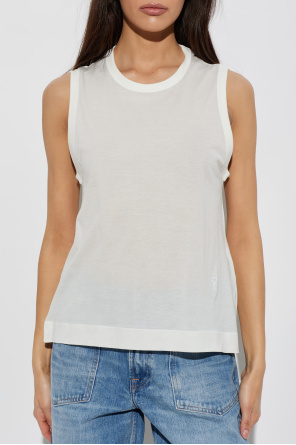 Ami Alexandre Mattiussi Top with embroidered logo