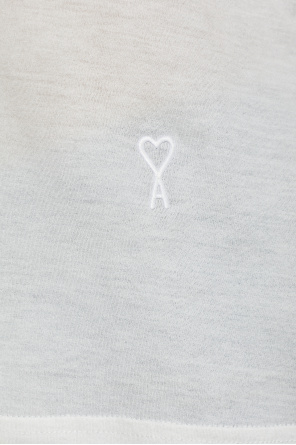 Ami Alexandre Mattiussi Top with embroidered logo