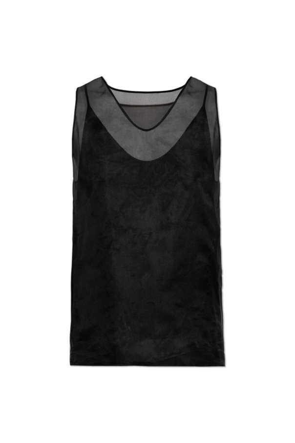 Silk top od Ami Alexandre Mattiussi