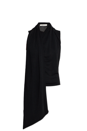 Top com aba decorativa