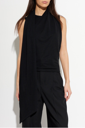 Ami Alexandre Mattiussi Top con pestaña decorativa