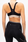 ADIDAS by Stella McCartney BLACK Sports bra with logo