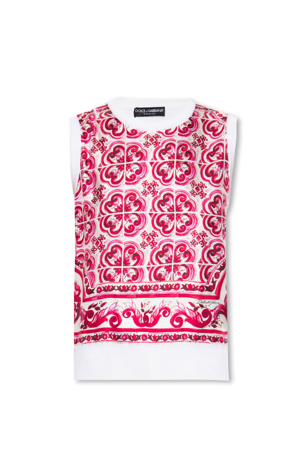 Dolce & Gabbana Silk vest