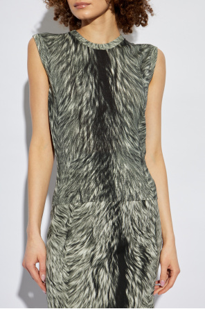 Dolce & Gabbana Top de seda sin mangas