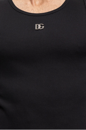 Dolce & Gabbana Sleeveless T-shirt with logo