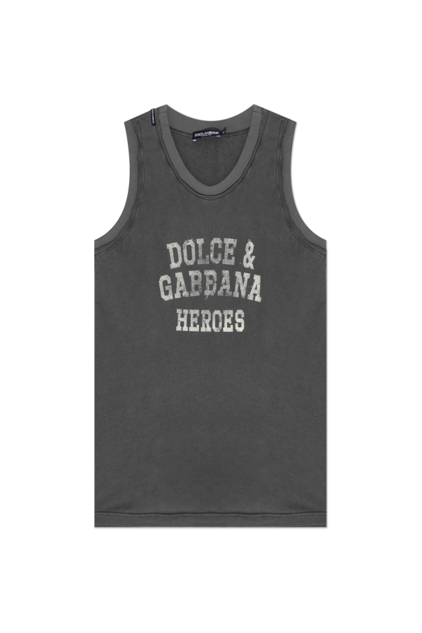 Dolce & Gabbana Sleeveless T-shirt