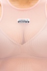 ADIDAS Originals PINK Mesh tank top with logo