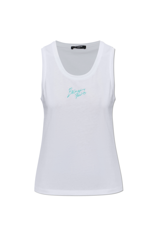 Sleeveless top od Balmain