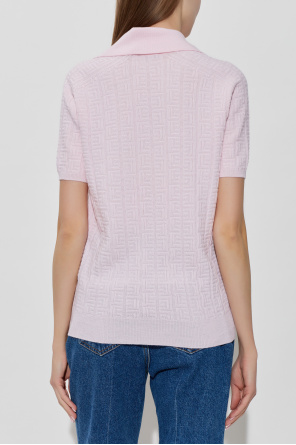 Balmain Wool sweater with monogram