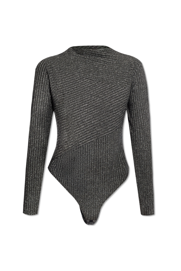 ‘Gia’ lurex bodysuit od AllSaints