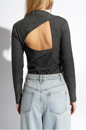 AllSaints ‘Gia’ lurex bodysuit