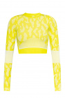ADIDAS by Stella McCartney neon Cropped top with logo